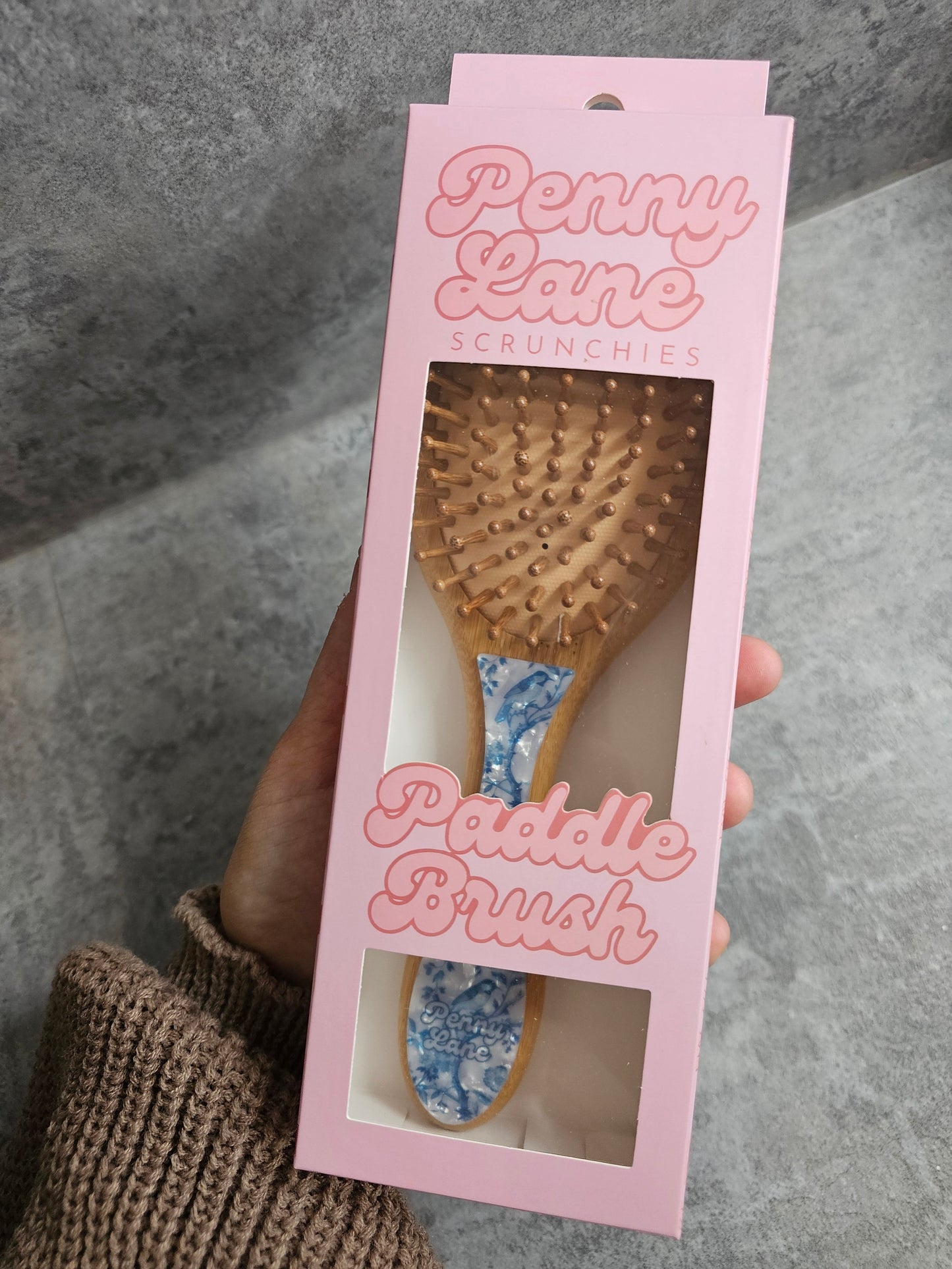 Hair Brush- Teddy Love, Twilight, Paddle Brush, Slick Back Boar Bristle