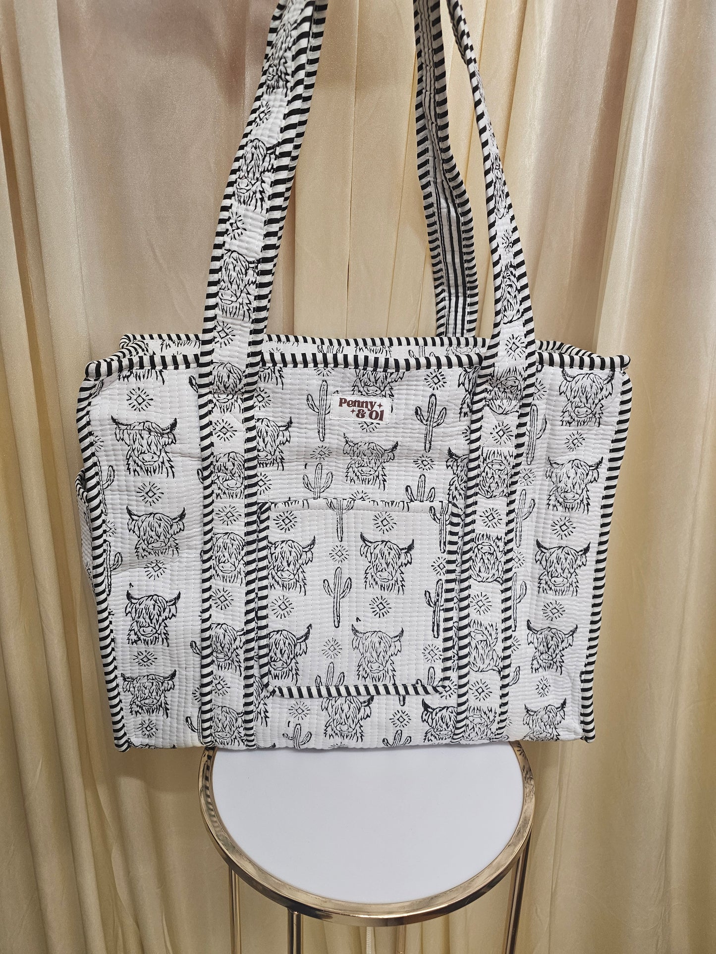 Highland Cow Collection tote bags. Cotton tote bags all sizes.