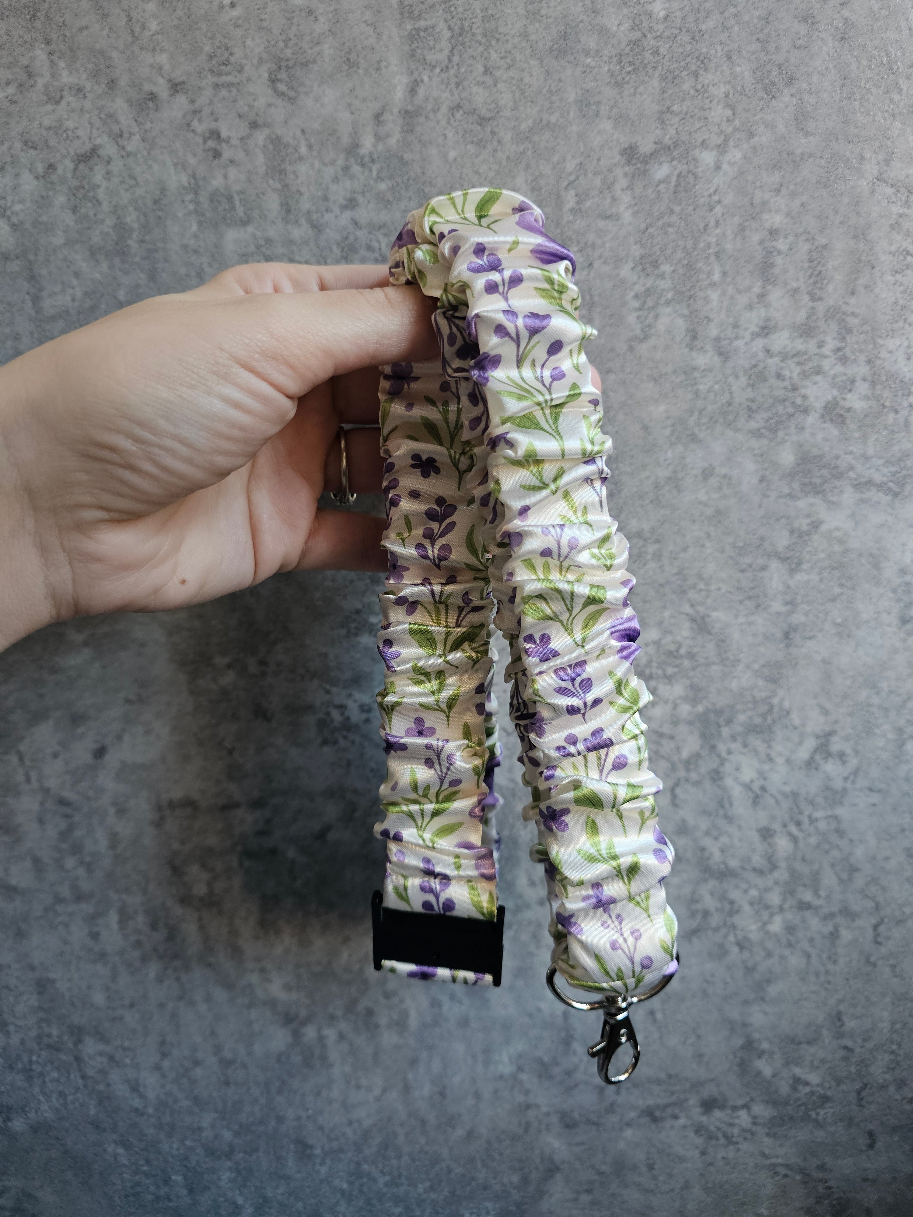 New In Scrunchie Lanyard