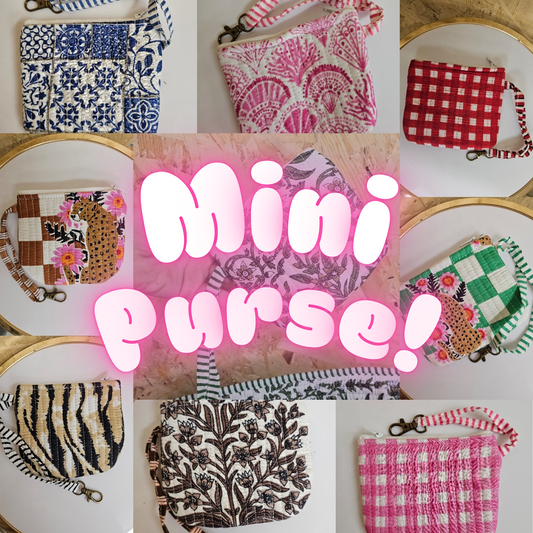Mini Clip On Purse - Penny & Ol