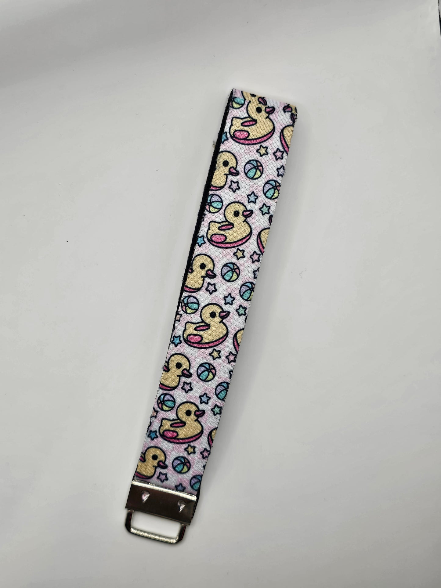 Wristlet keyring, New in PLS neoprene wristlet keyring