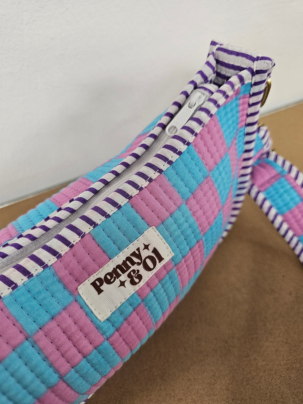 Bubblegum checkerboard collection, tote bags. Cotton tote bags all sizes