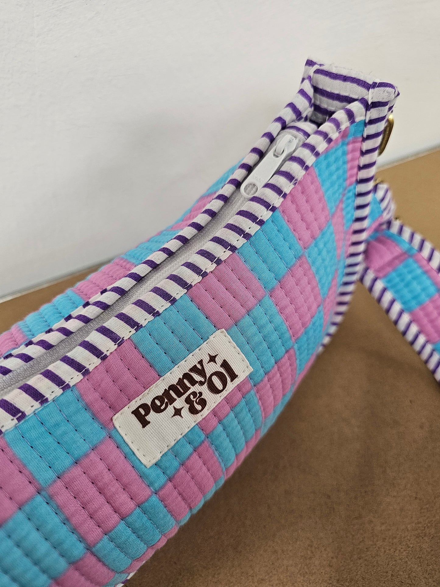 Bubblegum checkerboard collection, tote bags. Cotton tote bags all sizes