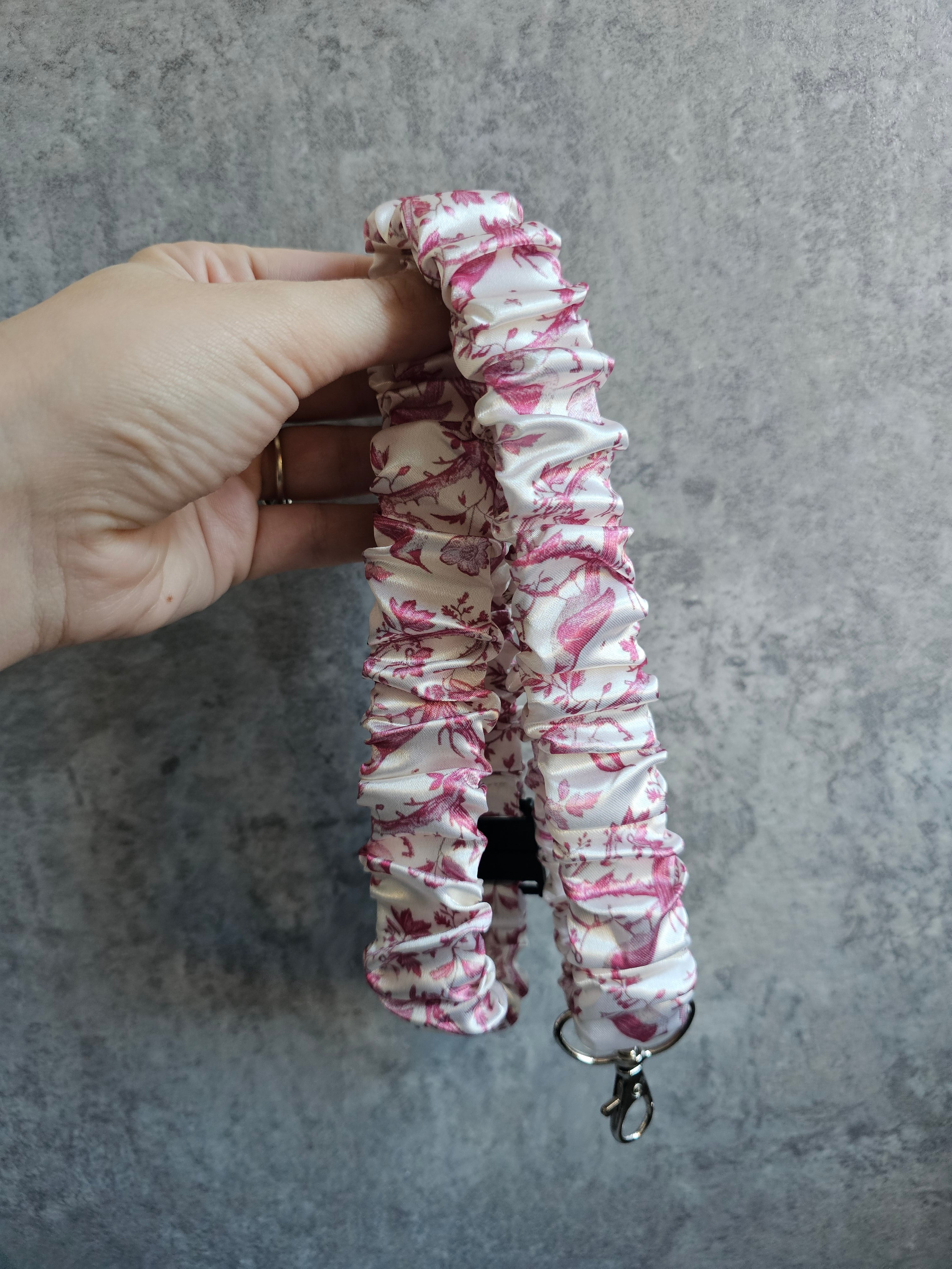 New In Scrunchie Lanyard