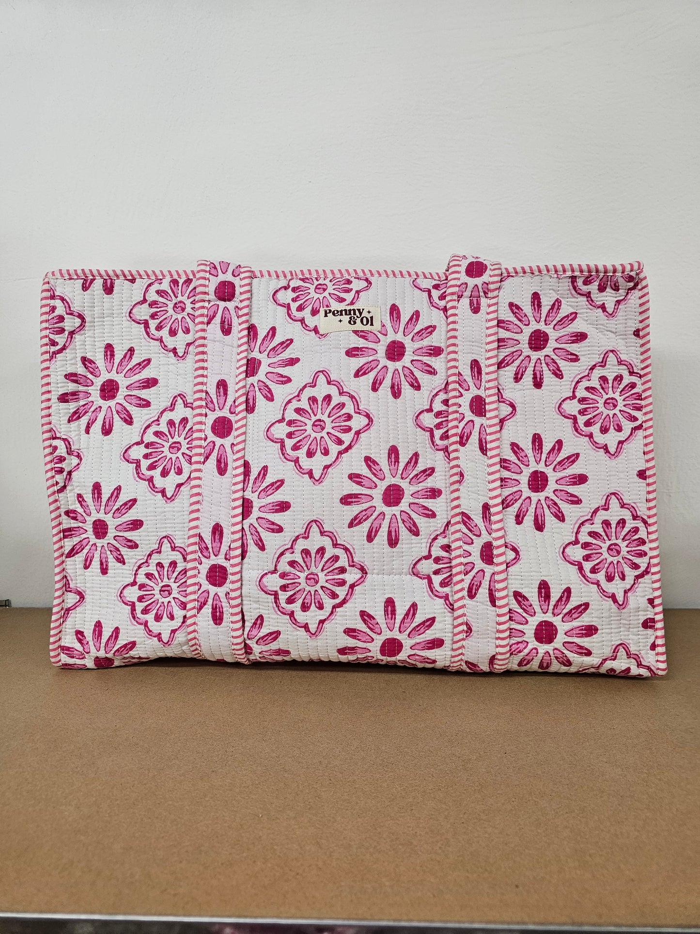 Pink Passion Collection. Cotton, handmade tote bags