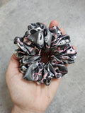 Cherry Skulls Midi Satin Hair Scrunchie