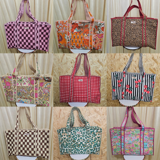 Large Tote Bags - Penny & Ol