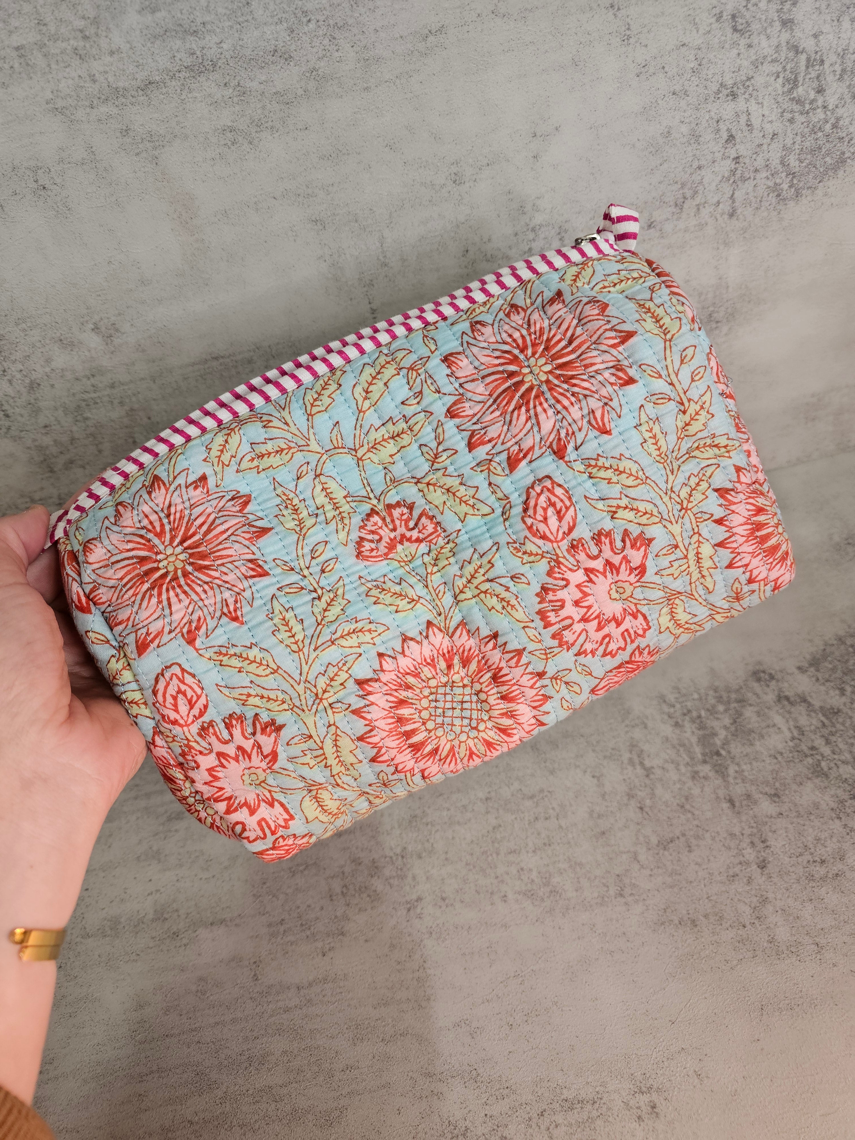 3 pack  waterproof pouches, all prints. 3 peice set