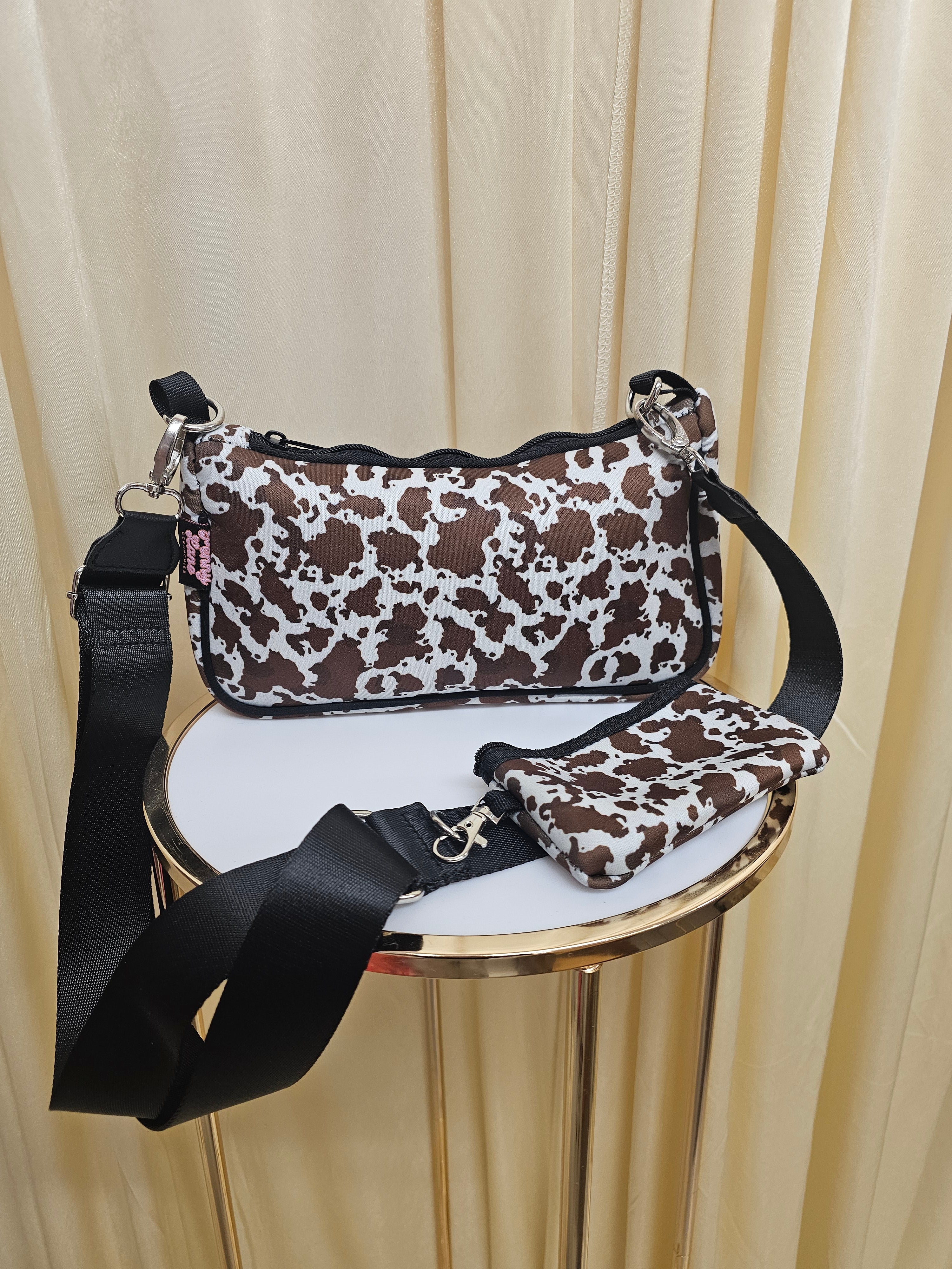 PLS Cross Body Bag, Extendable Strap, New in PLS neoprene handbag